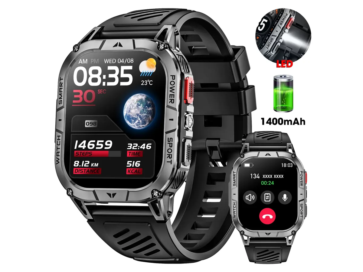 Mingdaln 2.01-inch AMOLED 1400mAh Smart Watch
