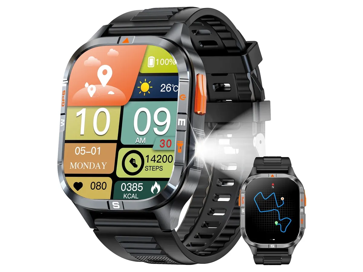 Mingdaln 2.01-inch GPS Smart Watch