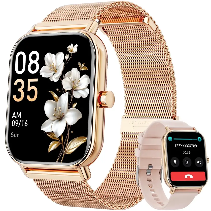 Mingdaln 1.85-inch Dual-Strap Smart Watch