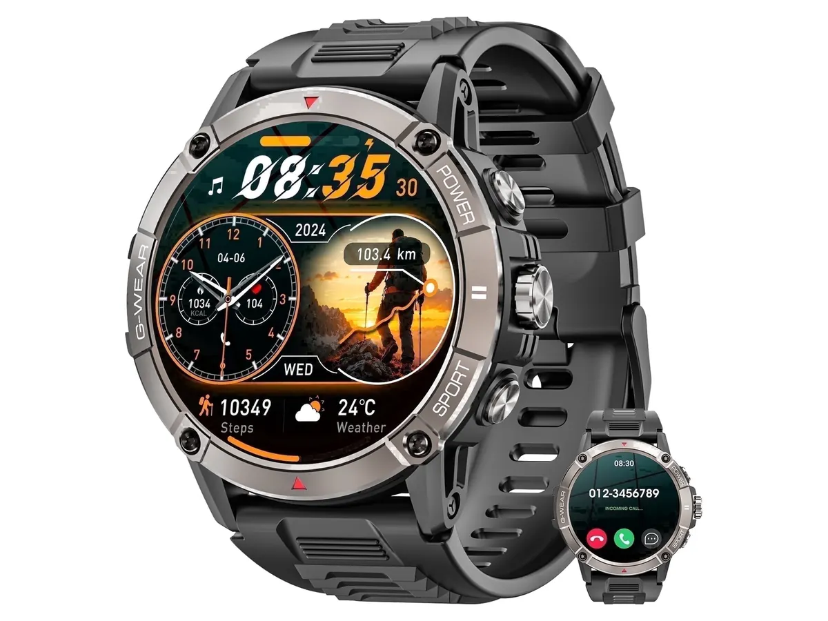 Mingdaln 1.52-inch AMOLED Military Smart Watch detail view 1