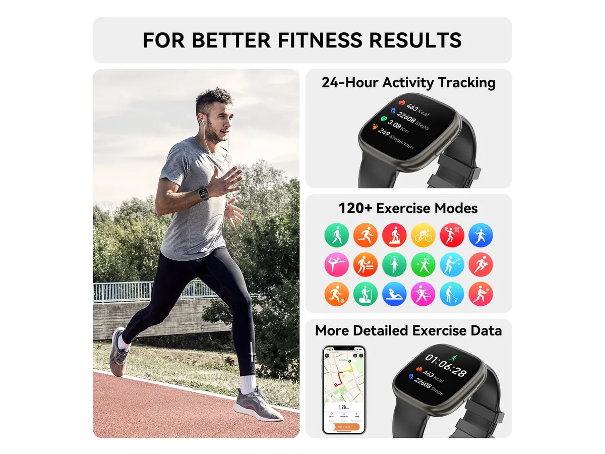 Mingdaln 1.72-inch Alloy Smart Watch detail view 3