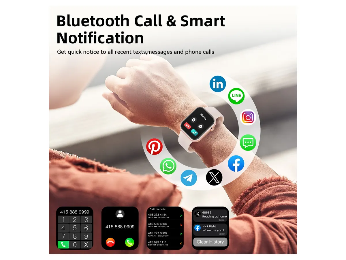 Mingdaln 1.85-inch HD Smart Watch detail view 4
