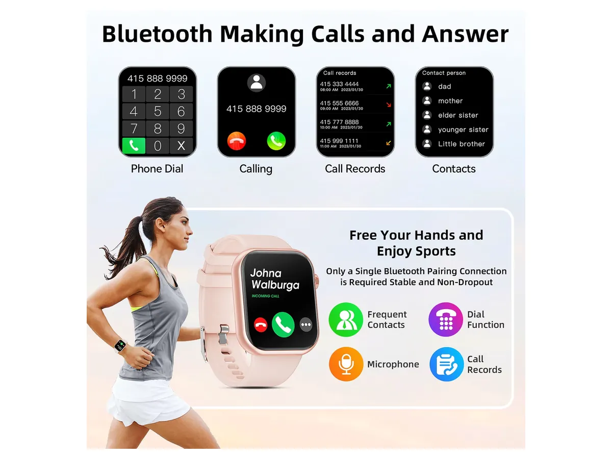 Mingdaln 1.85-inch HD Smart Watch detail view 2