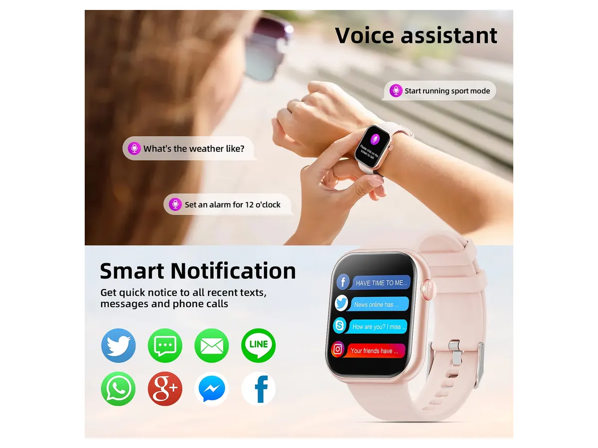 Mingdaln 1.85-inch HD Smart Watch detail view 3