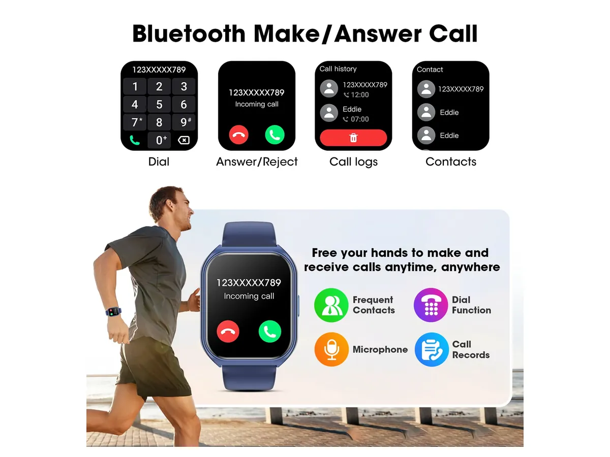 Mingdaln 1.85-inch HD Smart Watch detail view 2