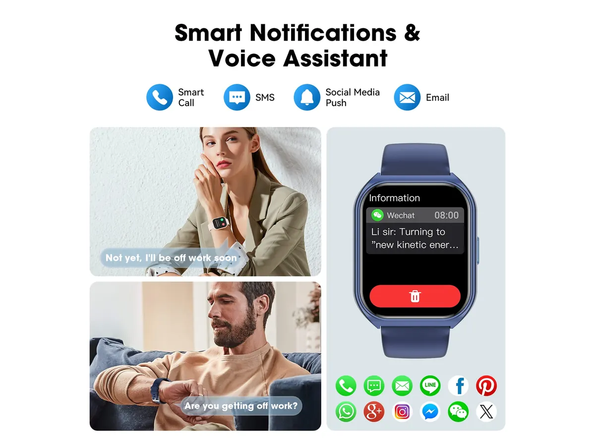 Mingdaln 1.85-inch HD Smart Watch detail view 3