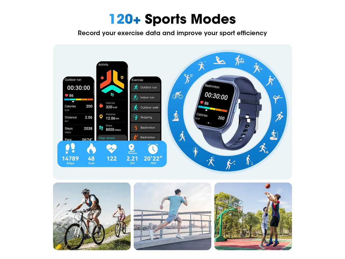 Mingdaln 1.85-inch HD Smart Watch detail view 4