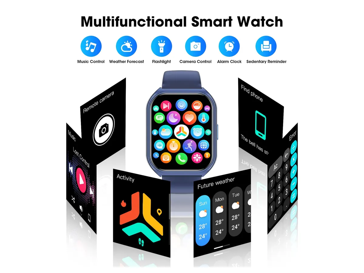 Mingdaln 1.85-inch HD Smart Watch detail view 6
