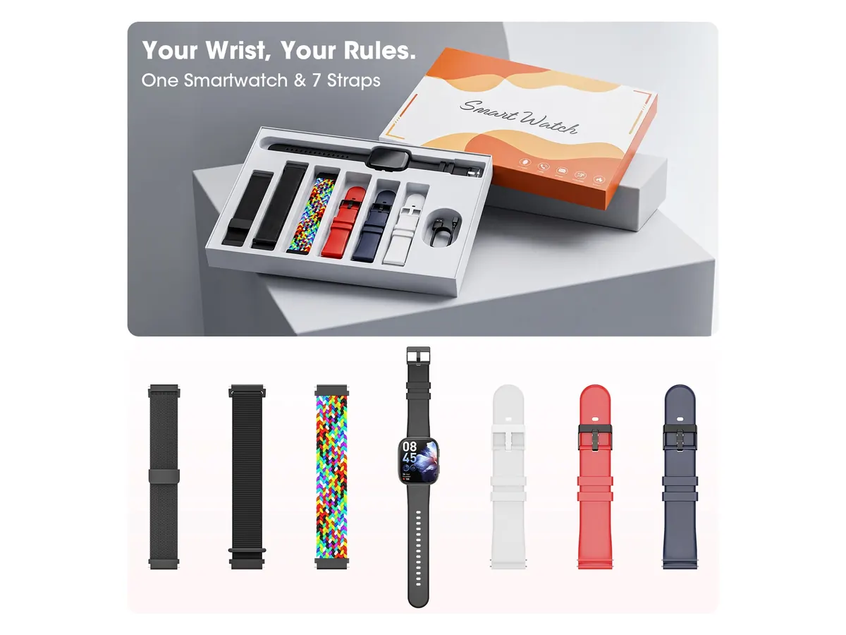 Mingdaln 1.85-inch AMOLED 7-Band Smart Watch — product detail 1