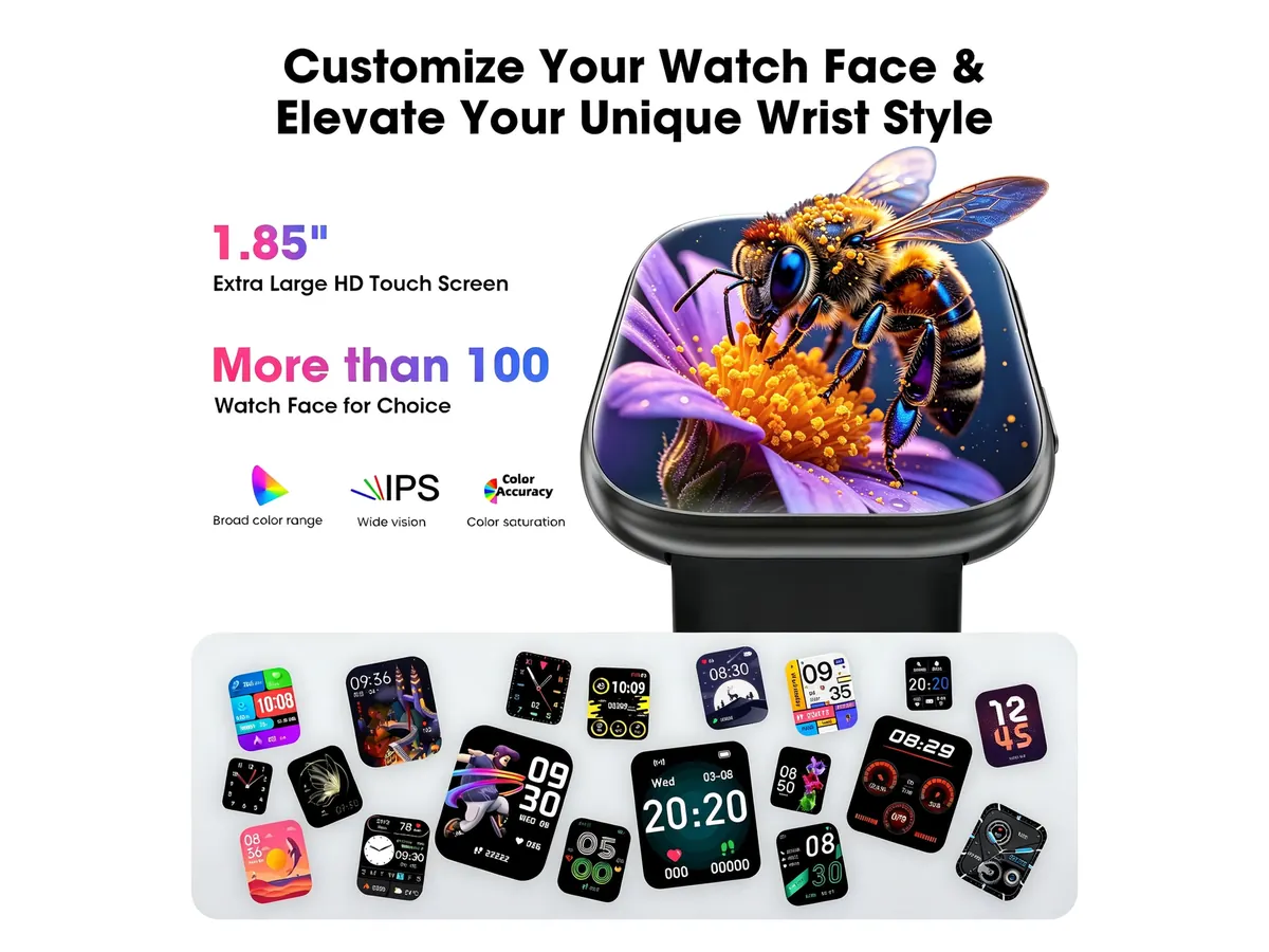 Mingdaln 1.85-inch AMOLED 7-Band Smart Watch detail view 5