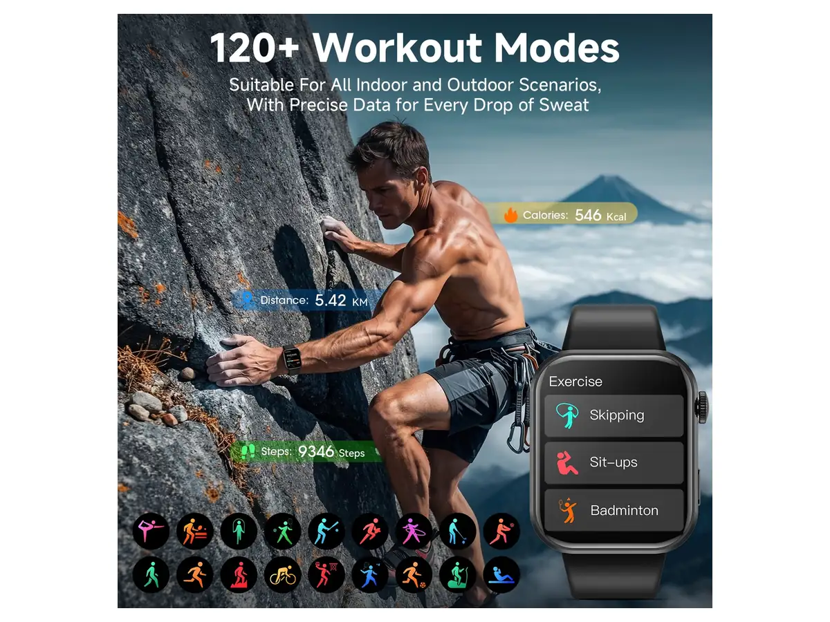 Mingdaln 1.95-inch AI Smart Watch detail view 4