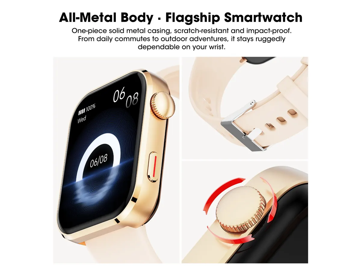 Design Details of the Mingdaln 1.93-inch AI Smart Watch for Women