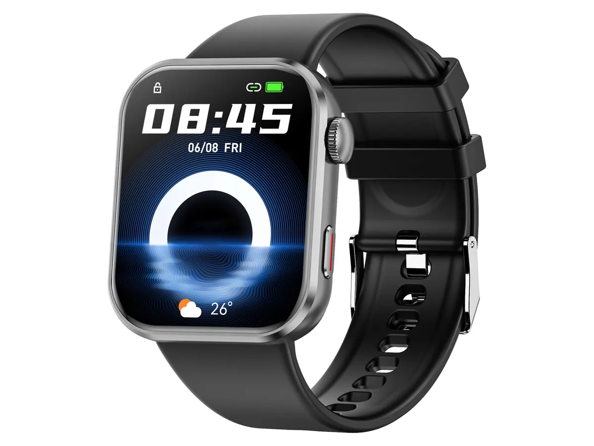 Mingdaln 1.93-inch Metal-Body Fitness Smart Watch detail view 1