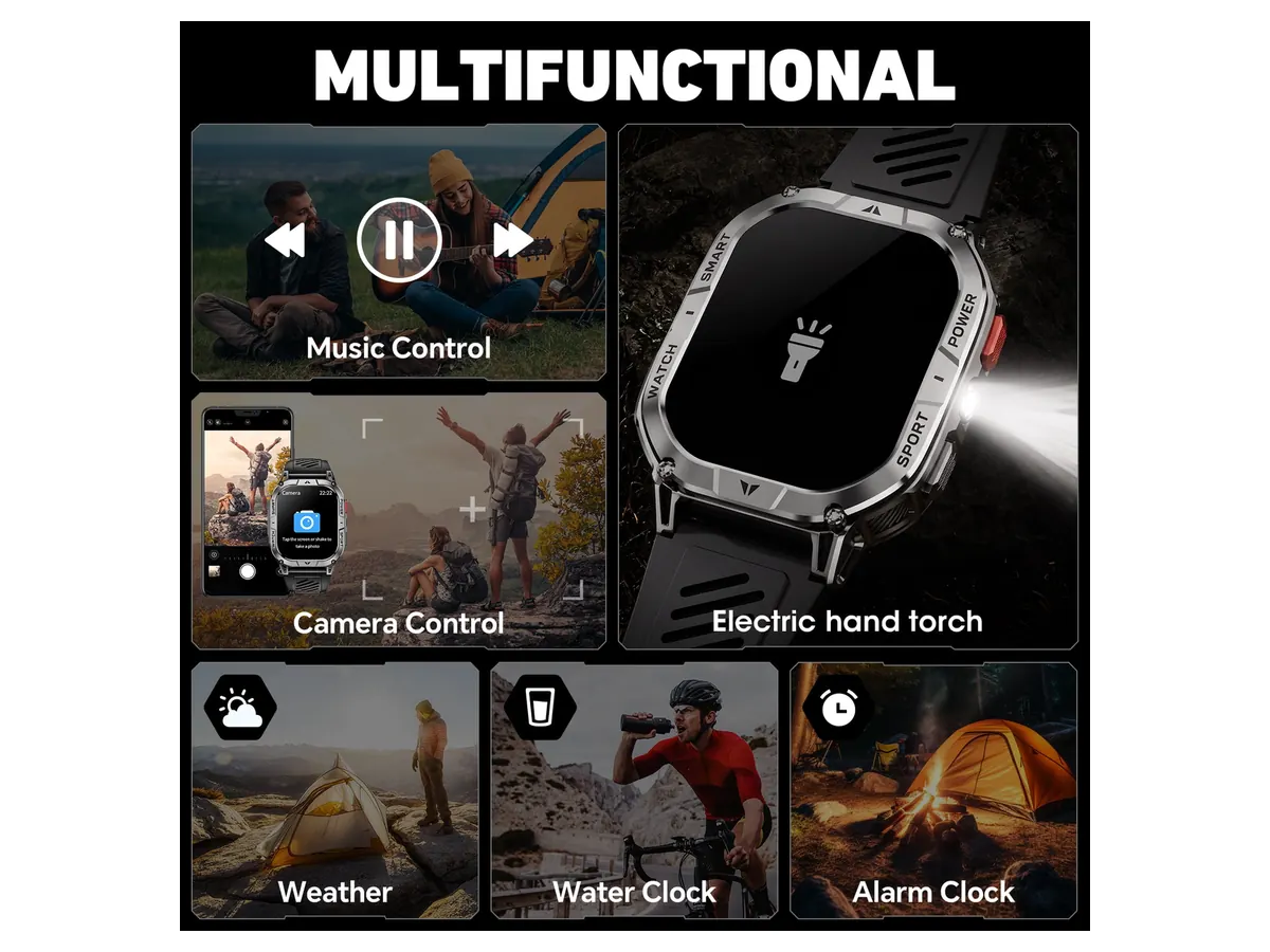 Mingdaln 2.01-inch AMOLED 1400mAh Smart Watch — product detail 3