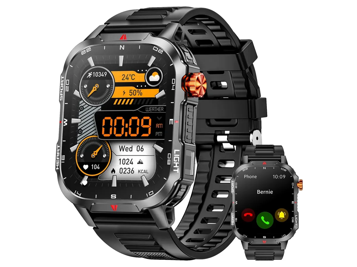 Mingdaln 2.01-inch HD 1100mAh Smart Watch detail view 1