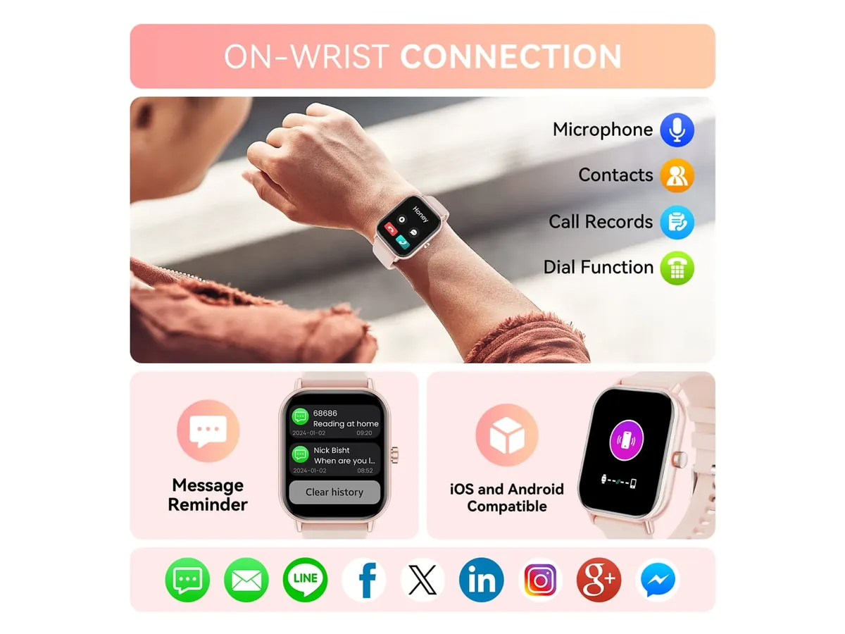 Mingdaln 46MM Smart Watch detail view 2