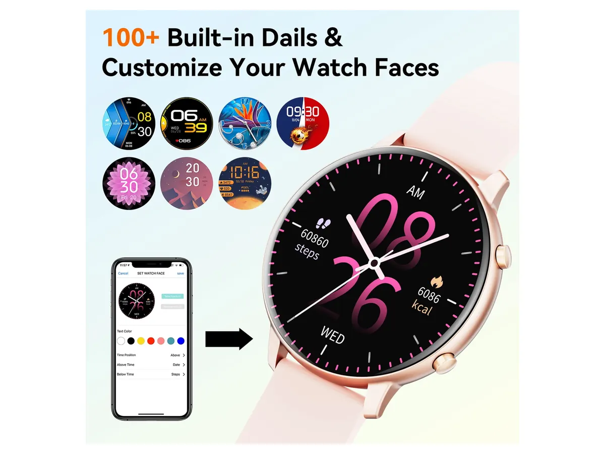 Mingdaln Women Smart Watch 45MM detail view 5